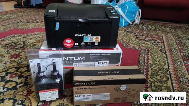 Принтер pantum p2207 Барнаул - изображение 1