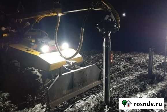 Фундамент винтовых свай-техникой бесплатно Волосово - изображение 1