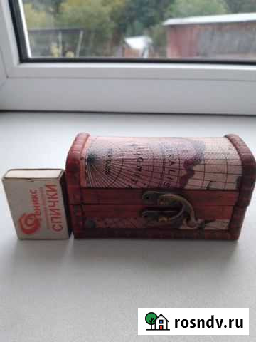 Шкатулка старинная Павлово - изображение 1