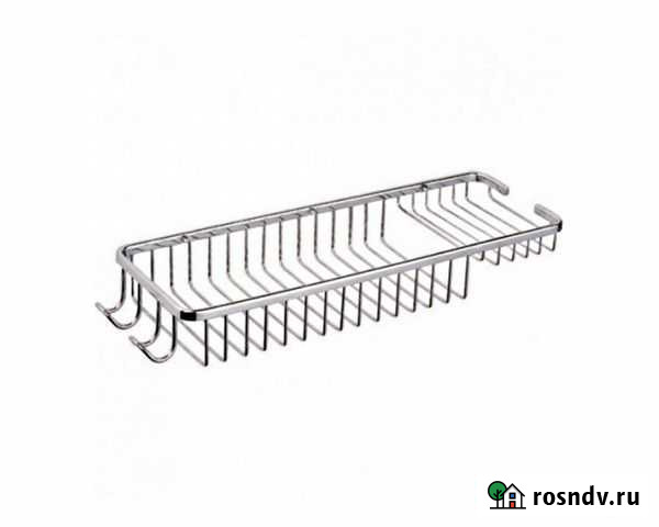 Полка с мыльницей и крючками Владивосток - изображение 1