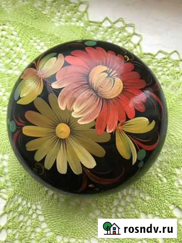 Шкатулка деревянная СССР Апатиты - изображение 1