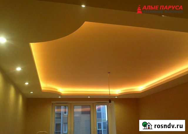 Натяжные потолки двухуровневые в Горно-Алтайске Горно-Алтайск - изображение 1