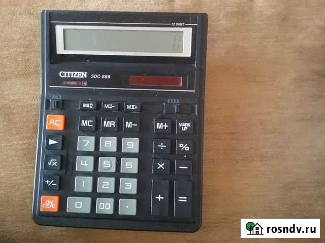 Калькулятор 12- ти разрядный Ситизен Воронеж - изображение 1