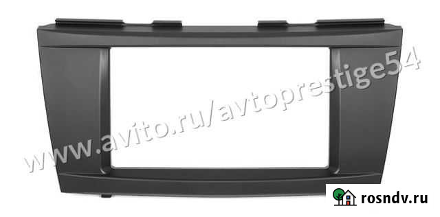 Переходная рамка Toyota Camry 40 2006-2011 чёрная Новосибирск - изображение 1
