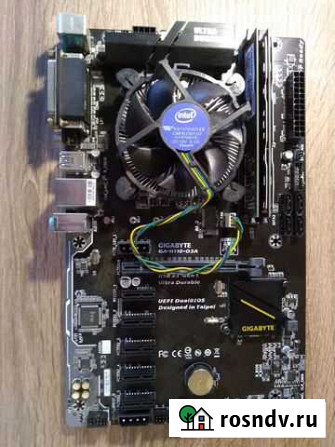 Материнская плата LGA1151 + процессор + озу DDR4 Ковров - изображение 1