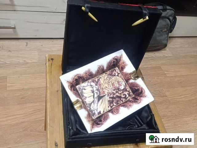 Шкатулка с пепельницей для сигар Щеглово - изображение 1