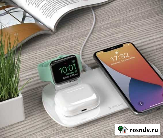 Зарядная станция Deppa 3 в 1 Санкт-Петербург - изображение 1