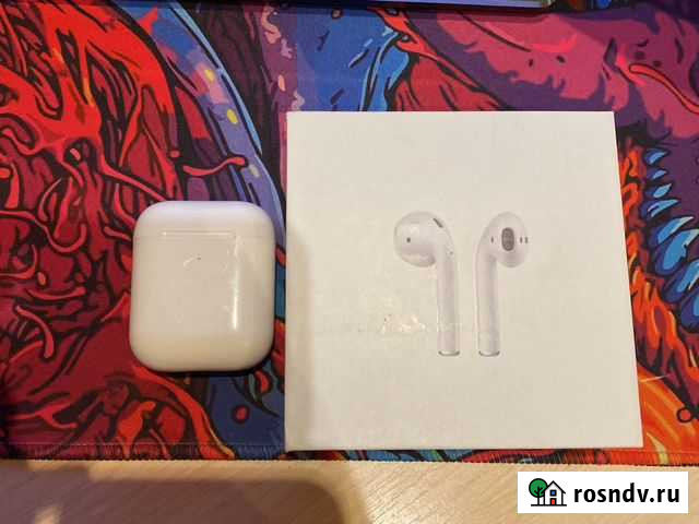 Беспроводные наушники Air Pods 2 Иркутск - изображение 1