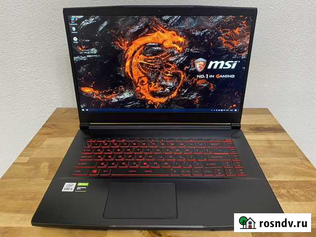 Новый MSI 12 ядер i5-10500H 16Gb GTX1650Ti 4Gb SSD Курск - изображение 1