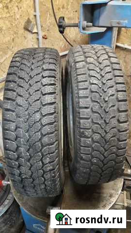 Зимние шипованные колеса ваз 2 шт 175 70 13 железо Кингисепп - изображение 1
