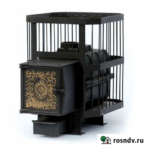 Печь для бани чугунная Сибирь-18 чтд Санкт-Петербург - изображение 1