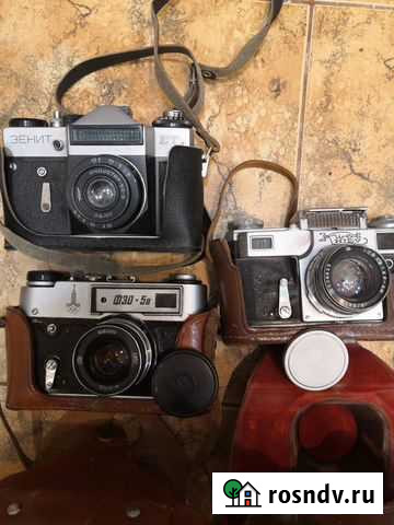 Спутник, Praktica, Киев, Зенит, Фэд, обьектив Самара - изображение 1