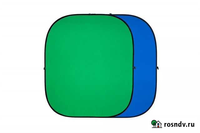 Большой складной фон хромакей GreenBean Городец - изображение 1