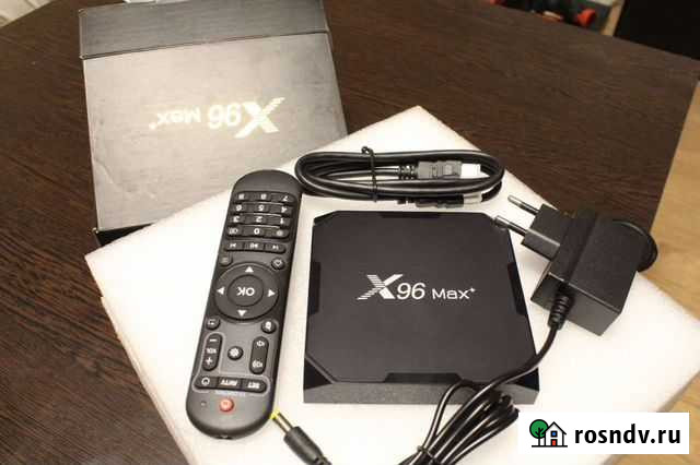 TV приставка X96 MAX + 4/32 Bluetooth, Wifi 2.4/5 Севастополь - изображение 1
