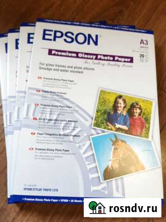 Фотобумага epson A3 S041315 Чехов - изображение 1