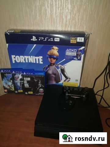 Sony playstation PS4 pro 1tb Пермь - изображение 1
