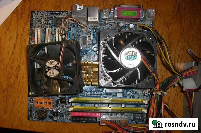 Материнская плата и блок питания Белгород - изображение 1