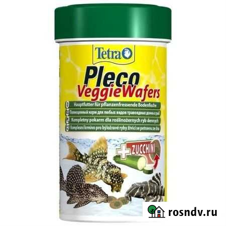 Корм для донных рыб TetraPleco Veggie Wafers 250мл Новокузнецк - изображение 1