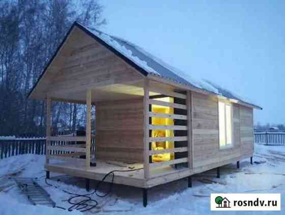 Дом конструктор 6*4 зимний пустой Горно-Алтайск