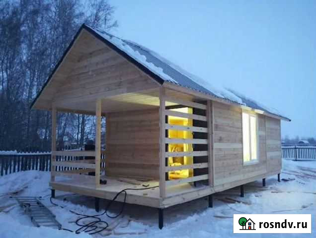 Дом конструктор 6*4 зимний пустой Горно-Алтайск - изображение 1