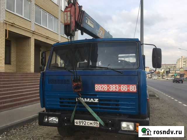 Услуги манипулятора камаз Черкесск - изображение 1