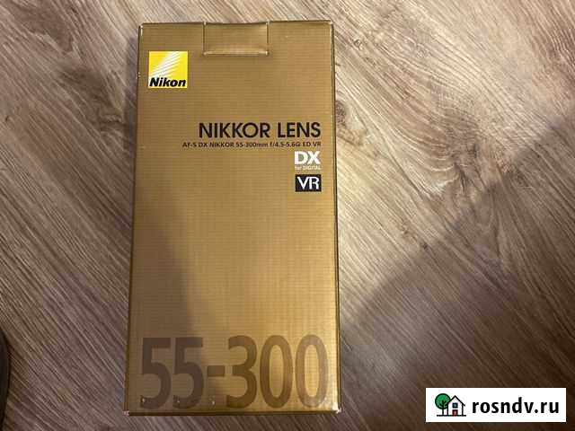 Объектив nikon AF-S DX nikkor 55 300mm Самара - изображение 1