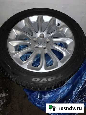 Комплект оригинальных зимних колес на range rover Владимир - изображение 1