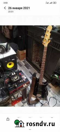 G&L tribute sb-2 black satin RW Краснодар - изображение 1