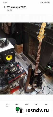 G&L tribute sb-2 black satin RW Краснодар - изображение 1