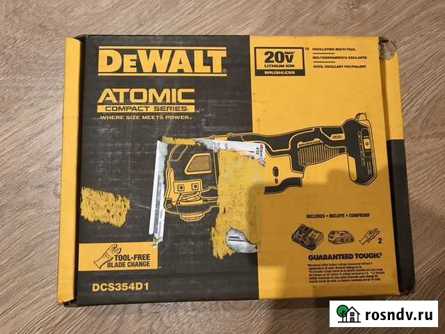 Аккумуляторный мультитул (реноватор) Dewalt dcs354 Гатчина - изображение 1