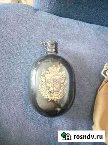 Фляга армейская с гербом Ижевск - изображение 1