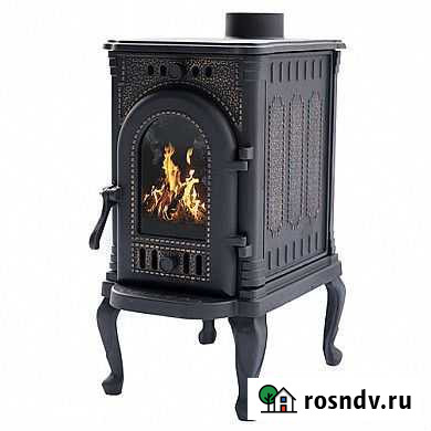 Чугунная печь-камин Сибирь-6(монтаж) Санкт-Петербург - изображение 1