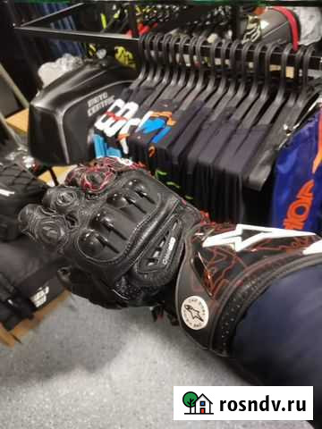 Мотоперчатки Alpinestars GP PRO черно-красные Санкт-Петербург - изображение 1