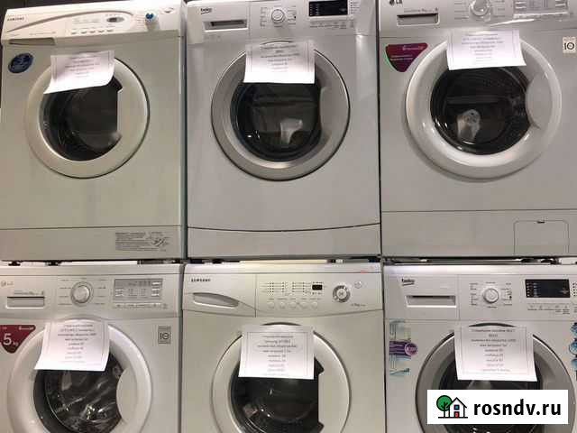 Стиральная машина бу с гарантией Набережные Челны - изображение 1