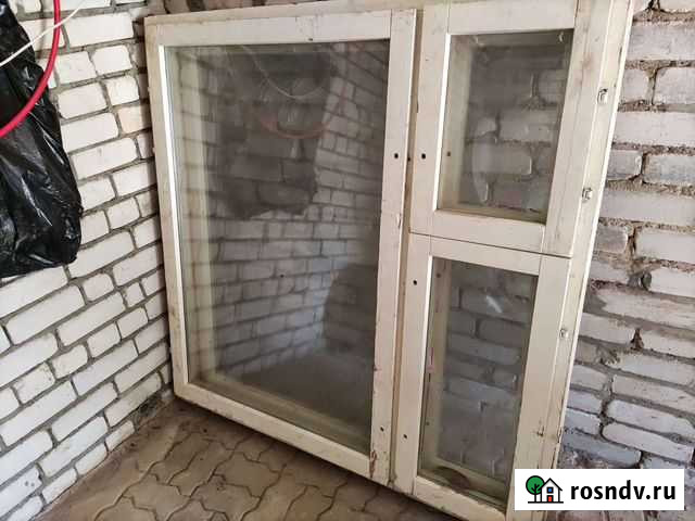 Деревянная двойная рама с двойным стеклопакетом Руза - изображение 1