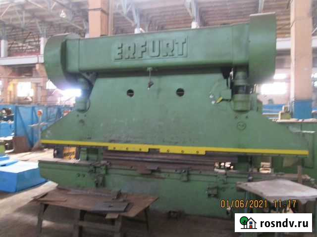 Листогибочный пресс Erfurt ркха, ус.160т х 4750мм Бежецк - изображение 1