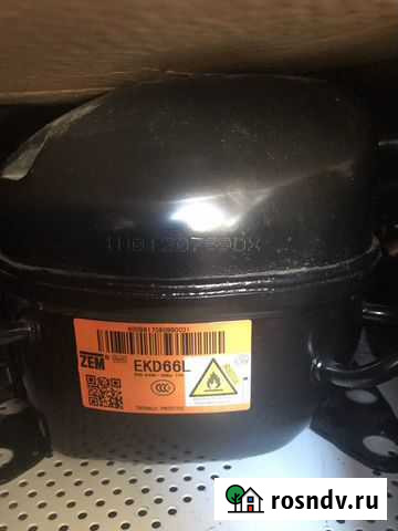 Компрессор для холодильника новый 115Вт R-600 Казань - изображение 1