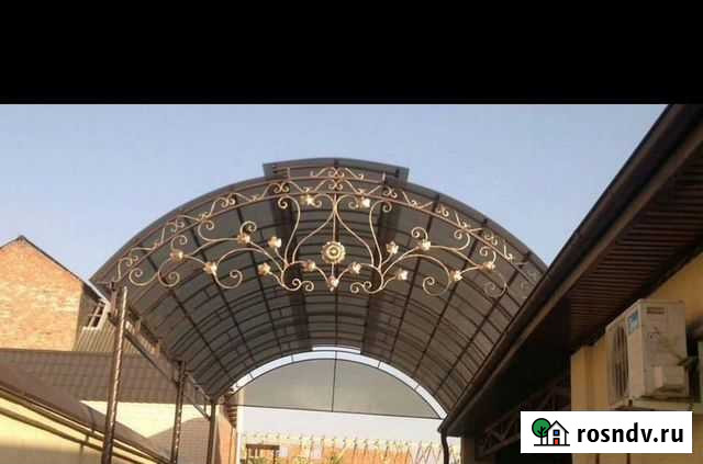 Навесы из поликарбоната Алагир - изображение 1