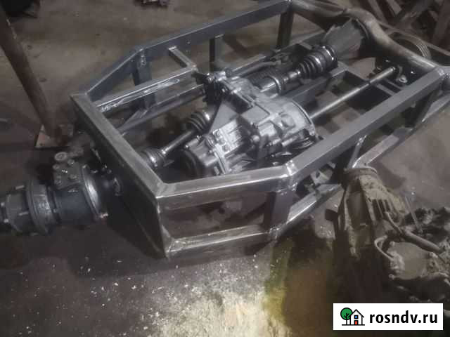 Полу рама на вездеход с кпп, мостом и переломным м Нижний Новгород - изображение 1
