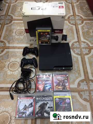 Приставка Sony Playstation 3 slim Людиново - изображение 1