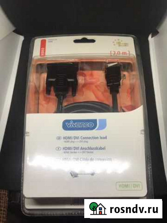 Новый кабель hdmi/DVI Королев - изображение 1