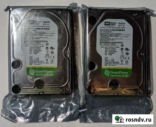 HDD Western Digital 3.5 Caviar Green 2Тб новый Магнитогорск - изображение 1