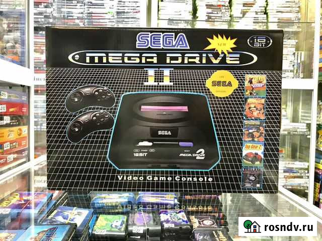 Sega Mega Drive 2 368 Игр Игровая Приставка Новая Красноярск - изображение 1