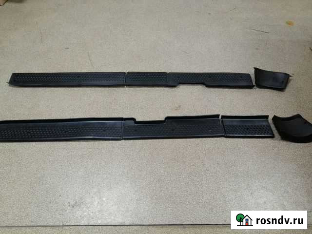 Накладки на пороги УАЗ Патриот до 2014 года Екатеринбург - изображение 1