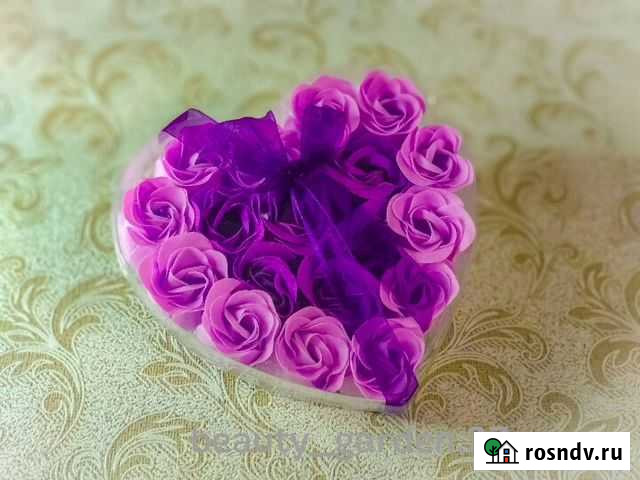 Сердце из роз на мыльной основе Хабаровск - изображение 1
