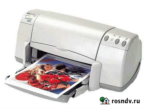 Принтер HP цветной+черный. Б/у Ялта - изображение 1