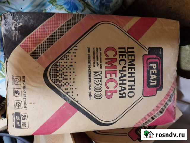 Цементно песчаная смесь Молочный - изображение 1