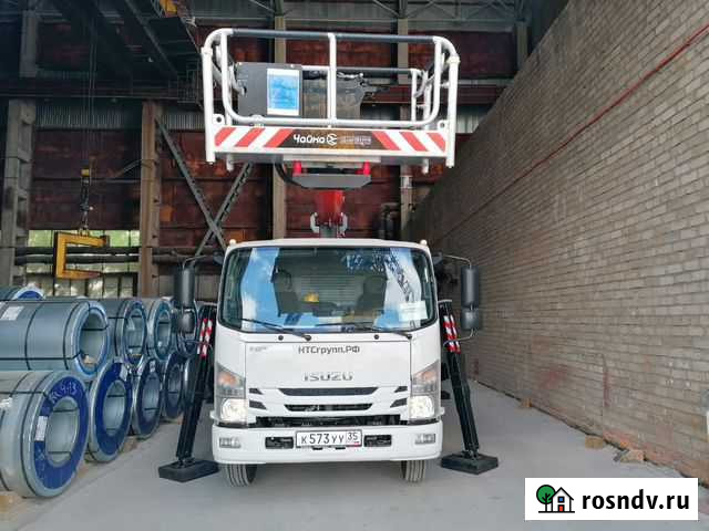 Аренда автовышки 22 метра Череповец - изображение 1