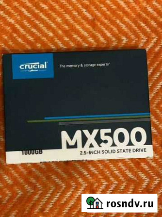 Новый SSD диск Crucial MX500 1TB Красногорск - изображение 1