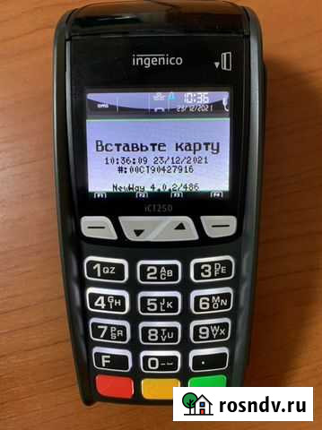 Ingenico iCT220 - стационарный POS-терминал Благовещенск - изображение 1